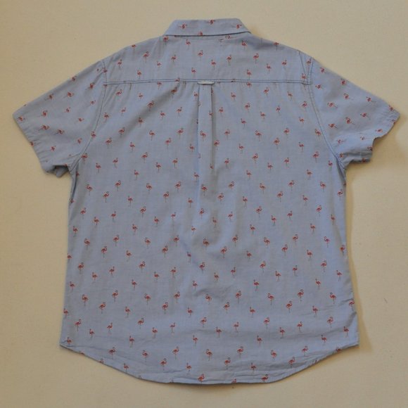 Sovereign Code SS Flaming Button Down XL - Picture 3 of 6